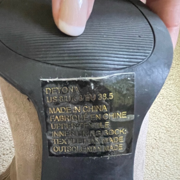 Tan Booties - Picture 4 of 5